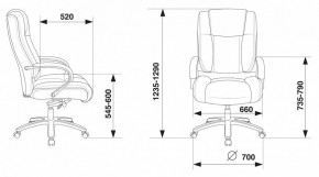 Кресло для руководителя T-9925SL/BLACK в Ялуторовске - yalutorovsk.mebel24.online | фото 5