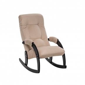 Кресло-качалка Модель 67 Венге, ткань V 18 в Ялуторовске - yalutorovsk.mebel24.online | фото 2