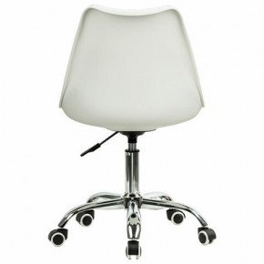 Кресло стул BRABIX "Eames MG-310 CH", хром, пластик белый, экокожа белая, 532923 в Ялуторовске - yalutorovsk.mebel24.online | фото 4