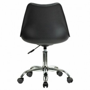 Кресло стул BRABIX "Eames MG-310 CH", хром, пластик черный, экокожа черная, 532925 в Ялуторовске - yalutorovsk.mebel24.online | фото 4