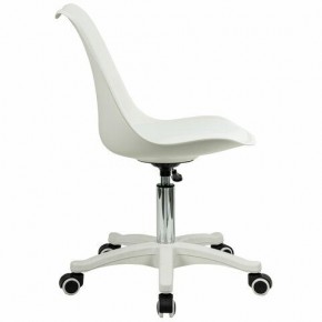 Кресло стул BRABIX "Eames MG-310 PL", пластик белый, экокожа белая, 532926 в Ялуторовске - yalutorovsk.mebel24.online | фото 3