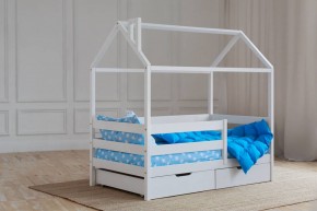 Кровать-домик 80*160 Белый в Ялуторовске - yalutorovsk.mebel24.online | фото 4