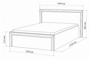 Кровать полутораспальная Нобиле Кр-120 в Ялуторовске - yalutorovsk.mebel24.online | фото 3