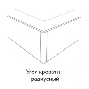 Кровать "Милана" с мягкой спинкой БЕЗ основания 1200х2000 в Ялуторовске - yalutorovsk.mebel24.online | фото 3