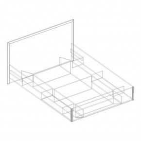 НАОМИ Кровать БЕЗ основания 1200х2000 в Ялуторовске - yalutorovsk.mebel24.online | фото 4