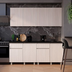 Кухня Тренд 1.0 м (Ясень белый) в Ялуторовске - yalutorovsk.mebel24.online | фото 4