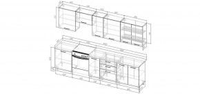 Кухонный гарнитур Антик 3000 (Стол. 38мм) в Ялуторовске - yalutorovsk.mebel24.online | фото 2