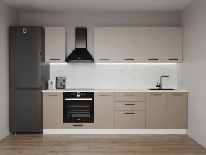 Кухонный гарнитур Каппучино 2800 (Стол. 38мм) в Ялуторовске - yalutorovsk.mebel24.online | фото 1