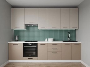 Кухонный гарнитур Каппучино 3000 h950 (Стол. 26мм) в Ялуторовске - yalutorovsk.mebel24.online | фото