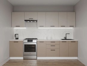 Кухонный гарнитур Каппучино 3000 (Стол. 38мм) в Ялуторовске - yalutorovsk.mebel24.online | фото