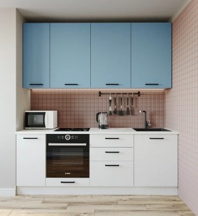 Кухонный гарнитур Капри 2200 h950 (Стол. 26мм) в Ялуторовске - yalutorovsk.mebel24.online | фото