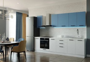 Кухонный гарнитур Капри 2800 (Стол. 38мм) в Ялуторовске - yalutorovsk.mebel24.online | фото