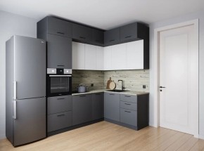 Кухонный гарнитур Меренга 2200*1700 (Стол. 38мм) в Ялуторовске - yalutorovsk.mebel24.online | фото