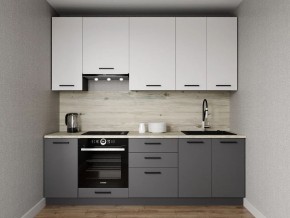 Кухонный гарнитур Меренга 2400 h950 (Стол. 26мм) в Ялуторовске - yalutorovsk.mebel24.online | фото 1