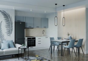 Кухонный гарнитур Ниагара 2550 (Стол. 26мм) в Ялуторовске - yalutorovsk.mebel24.online | фото 1