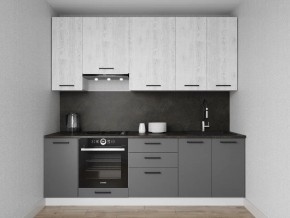 Кухонный гарнитур Санторини 2400 h950 (Стол. 26мм) в Ялуторовске - yalutorovsk.mebel24.online | фото