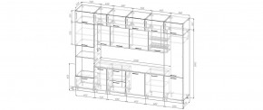 Кухонный гарнитур Шампань 3400 (Стол. 38мм) в Ялуторовске - yalutorovsk.mebel24.online | фото 2