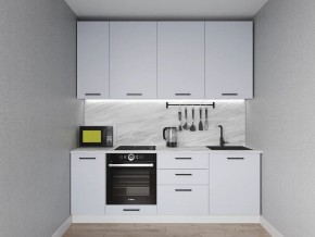 Кухонный гарнитур Смоки 2200 h950 (Стол. 26мм) в Ялуторовске - yalutorovsk.mebel24.online | фото 1