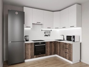 Кухонный гарнитур Старое Дерево 2200*1600 h950 (Стол. 38мм) в Ялуторовске - yalutorovsk.mebel24.online | фото