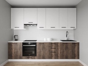 Кухонный гарнитур Старое Дерево 3000 h950 (Стол. 38мм) в Ялуторовске - yalutorovsk.mebel24.online | фото