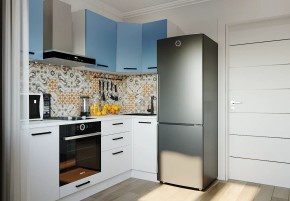 Кухонный гарнитур угловой Капри 2200х1000 (Стол. 38мм) в Ялуторовске - yalutorovsk.mebel24.online | фото