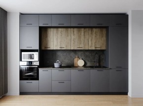 Кухонный гарнитур Умбра 3400 (Стол. 38мм) в Ялуторовске - yalutorovsk.mebel24.online | фото 1