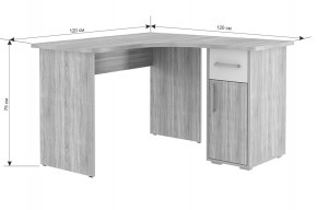 ЛАЙТ К1 Компьютерный стол в Ялуторовске - yalutorovsk.mebel24.online | фото 4