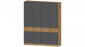 ЛЕНОРА Спальный гарнитур (модульный) графит в Ялуторовске - yalutorovsk.mebel24.online | фото 8