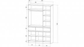 ЛЕНОРА Спальный гарнитур (модульный) кашемир в Ялуторовске - yalutorovsk.mebel24.online | фото 9