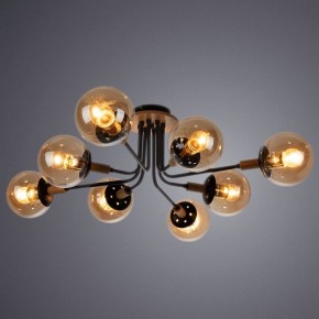 Люстра на штанге Arte Lamp Oxford A2716PL-8BK в Ялуторовске - yalutorovsk.mebel24.online | фото 2