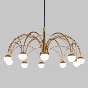 Люстра на штанге Eurosvet Ragno 90030/10 LED золото в Ялуторовске - yalutorovsk.mebel24.online | фото 4