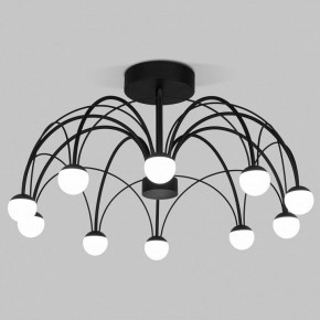 Люстра на штанге Eurosvet Ragno 90035/10 LED черный в Ялуторовске - yalutorovsk.mebel24.online | фото