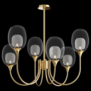 Люстра на штанге Maytoni Aura MOD016PL-06BS в Ялуторовске - yalutorovsk.mebel24.online | фото 2
