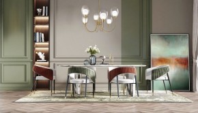 Люстра на штанге Maytoni Aura MOD016PL-06BS в Ялуторовске - yalutorovsk.mebel24.online | фото 3