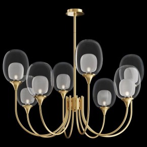 Люстра на штанге Maytoni Aura MOD016PL-08BS в Ялуторовске - yalutorovsk.mebel24.online | фото 2