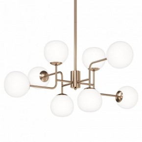 Люстра на штанге Maytoni Erich MOD221-PL-08-G в Ялуторовске - yalutorovsk.mebel24.online | фото 2