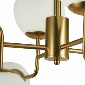 Люстра на штанге Maytoni Erich MOD221-PL-08-G в Ялуторовске - yalutorovsk.mebel24.online | фото 8