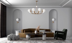 Люстра на штанге Maytoni Rendez-vous MOD109PL-08BS в Ялуторовске - yalutorovsk.mebel24.online | фото 2
