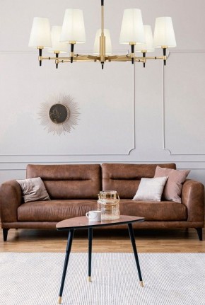 Люстра на штанге Maytoni Zaragoza H001CL-07BS в Ялуторовске - yalutorovsk.mebel24.online | фото 5