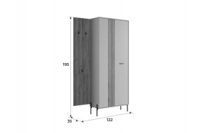МЕБЕЛЬСОН К8 Прихожая в Ялуторовске - yalutorovsk.mebel24.online | фото 2