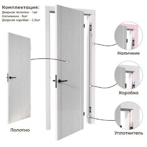 Межкомнатная дверь Bolivar Каньон браун (комплект) в Ялуторовске - yalutorovsk.mebel24.online | фото 4