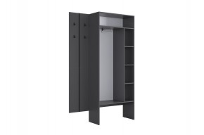 МЕРСИ Прихожая (модульная) графит в Ялуторовске - yalutorovsk.mebel24.online | фото 7