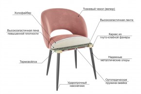 МОЛИ Набор стульев (2 шт) в Ялуторовске - yalutorovsk.mebel24.online | фото 3