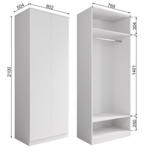 МОРИ МШ 800.1 Шкаф (графит) в Ялуторовске - yalutorovsk.mebel24.online | фото 2