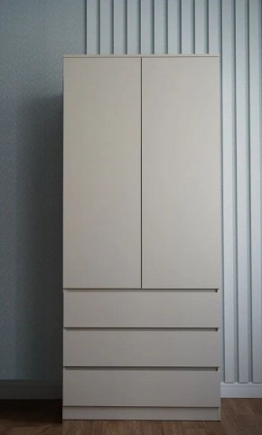 МОРИ МШ 900.2 Шкаф с 2-мя дв. и 3-мя ящ. ВЫСОКИЙ (Сатин) в Ялуторовске - yalutorovsk.mebel24.online | фото