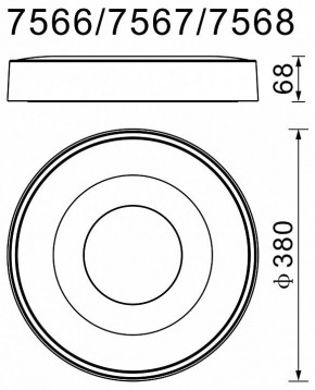 Накладной светильник Mantra Coin 7567 в Ялуторовске - yalutorovsk.mebel24.online | фото 4