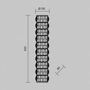 Накладной светильник Maytoni Castello MOD336WL-L35G3K в Ялуторовске - yalutorovsk.mebel24.online | фото 3