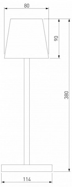 Настольная лампа декоративная Elektrostandard Mist a063928 в Ялуторовске - yalutorovsk.mebel24.online | фото 3