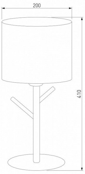 Настольная лампа декоративная TK Lighting Albero 5571 Albero White в Ялуторовске - yalutorovsk.mebel24.online | фото 2