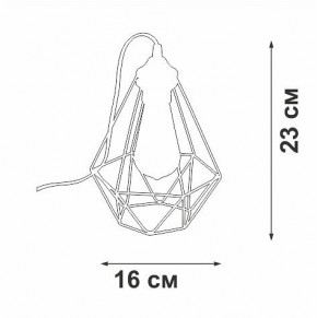 Настольная лампа декоративная Vitaluce V2803 V2803-1/1L в Ялуторовске - yalutorovsk.mebel24.online | фото 3